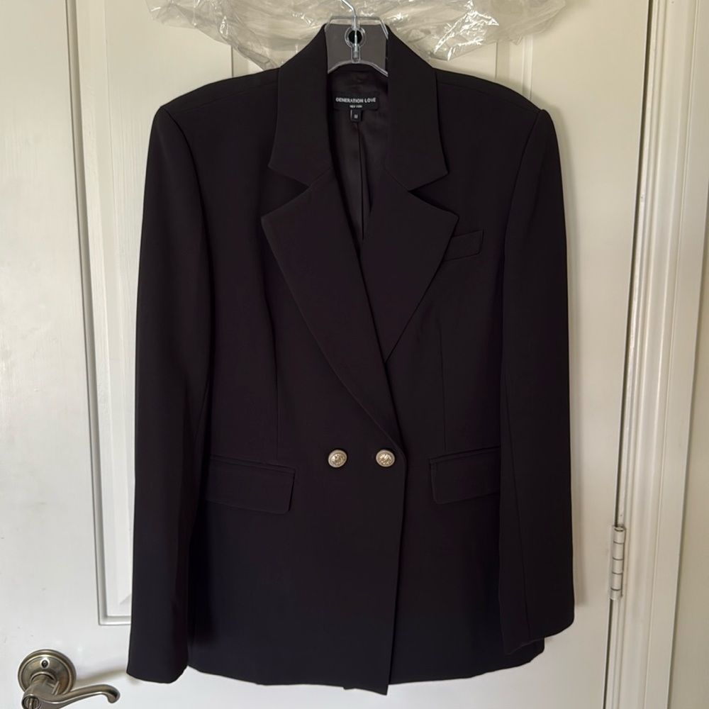 Generation Love Black Blazer